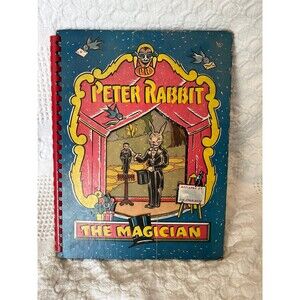 Vintage 1942 Peter Rabbit “The Magician Book”